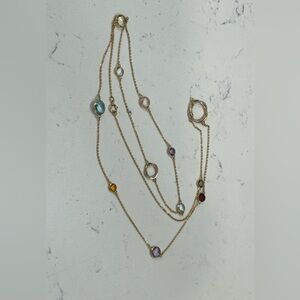 18K gold necklace